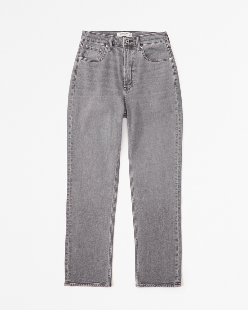 Women's Curve Love Ultra High Rise Ankle Straight Jean Women's