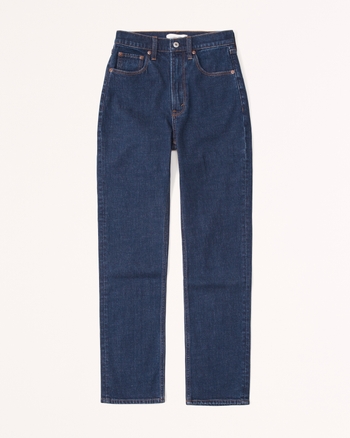Women s Ultra High Rise Ankle Straight Jean Women s Sale