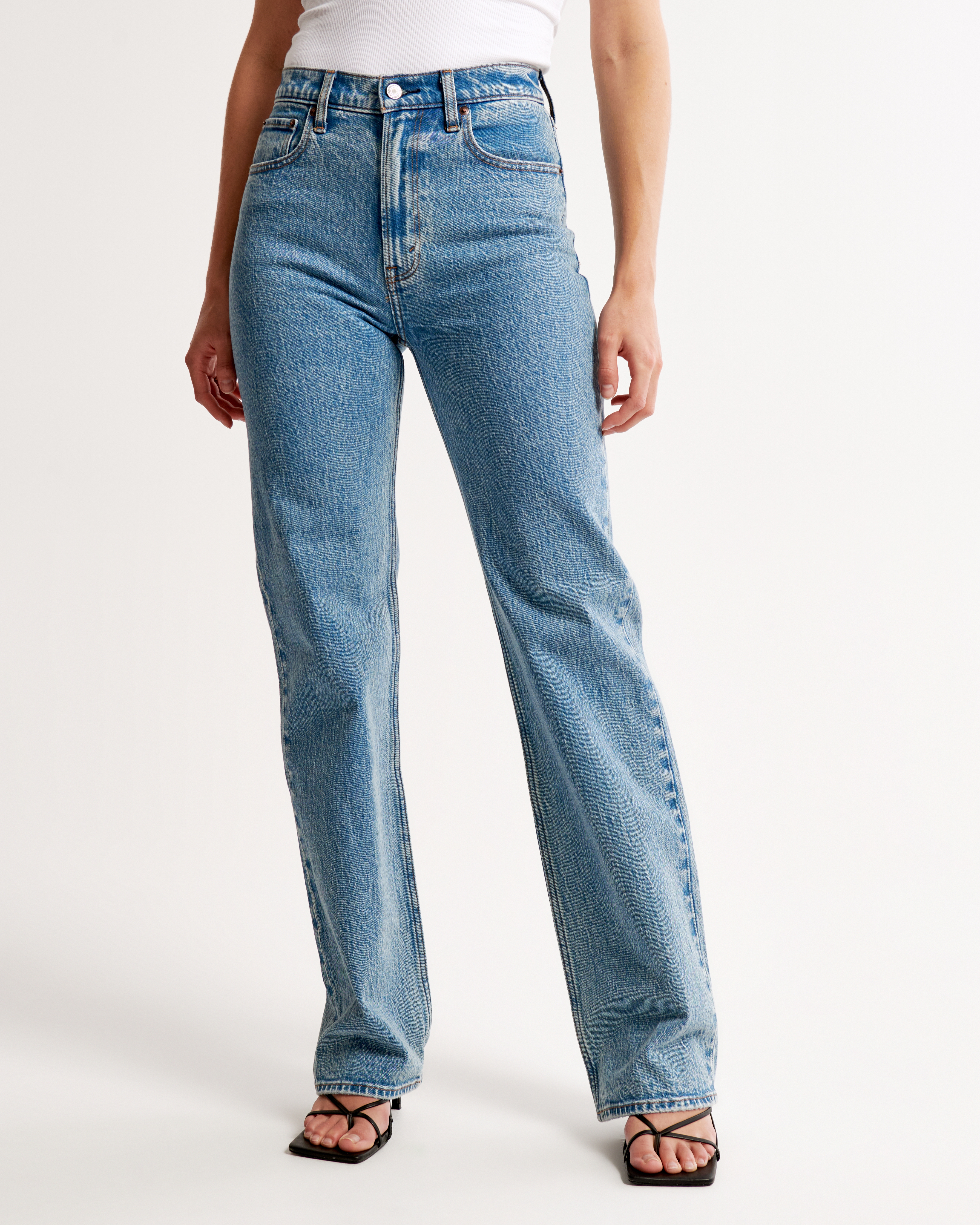 Abercrombie & Fitch newest 90s Relaxed High Rise jeans