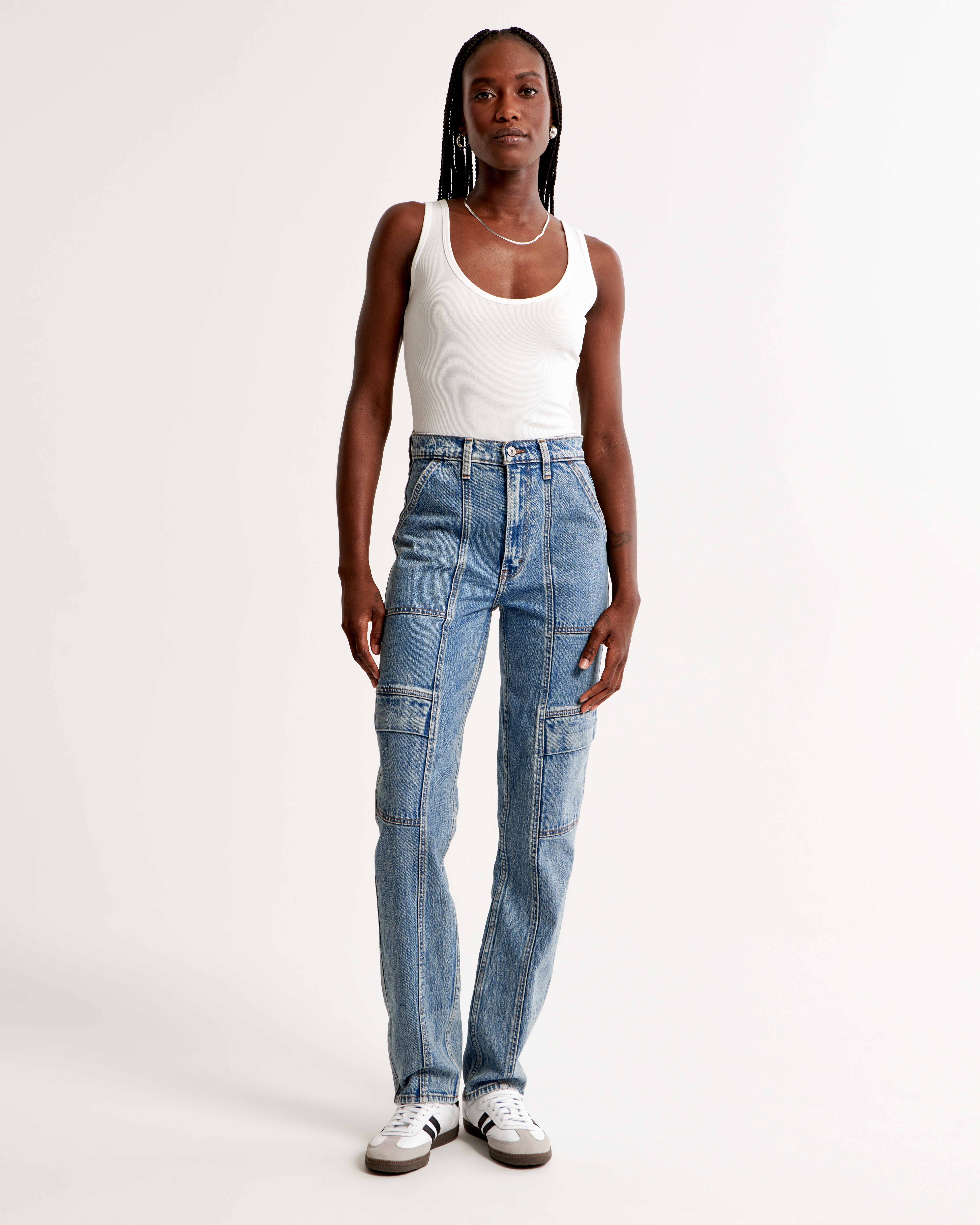 Abercrombie hot sale straight jeans