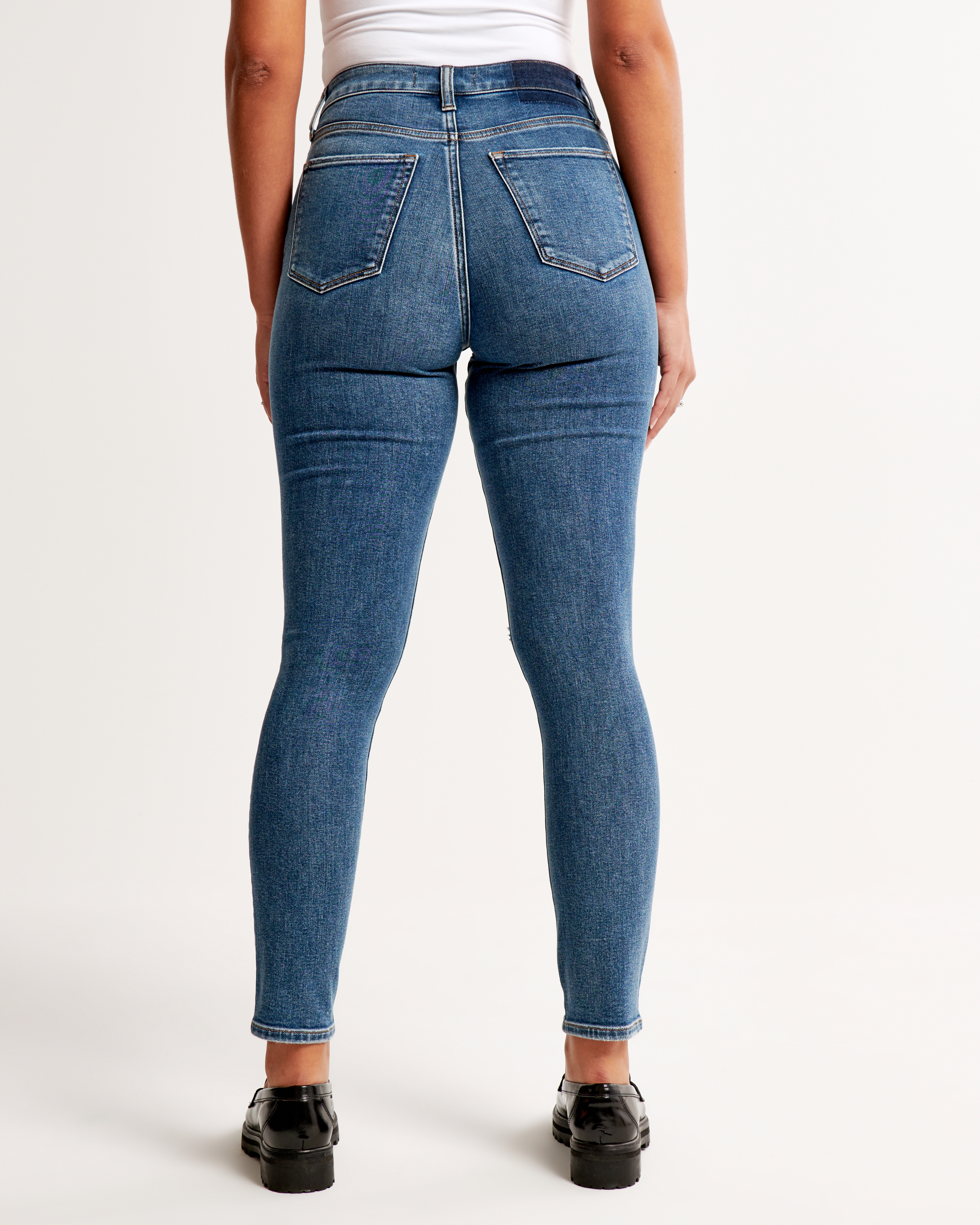 Abercrombie low rise super skinny clearance jeans