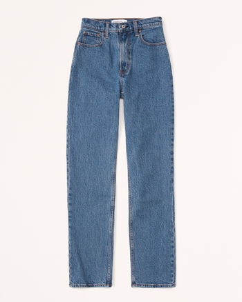 Women's Ultra High Rise 90s Straight Jean | Women's Sale | Abercrombie.com