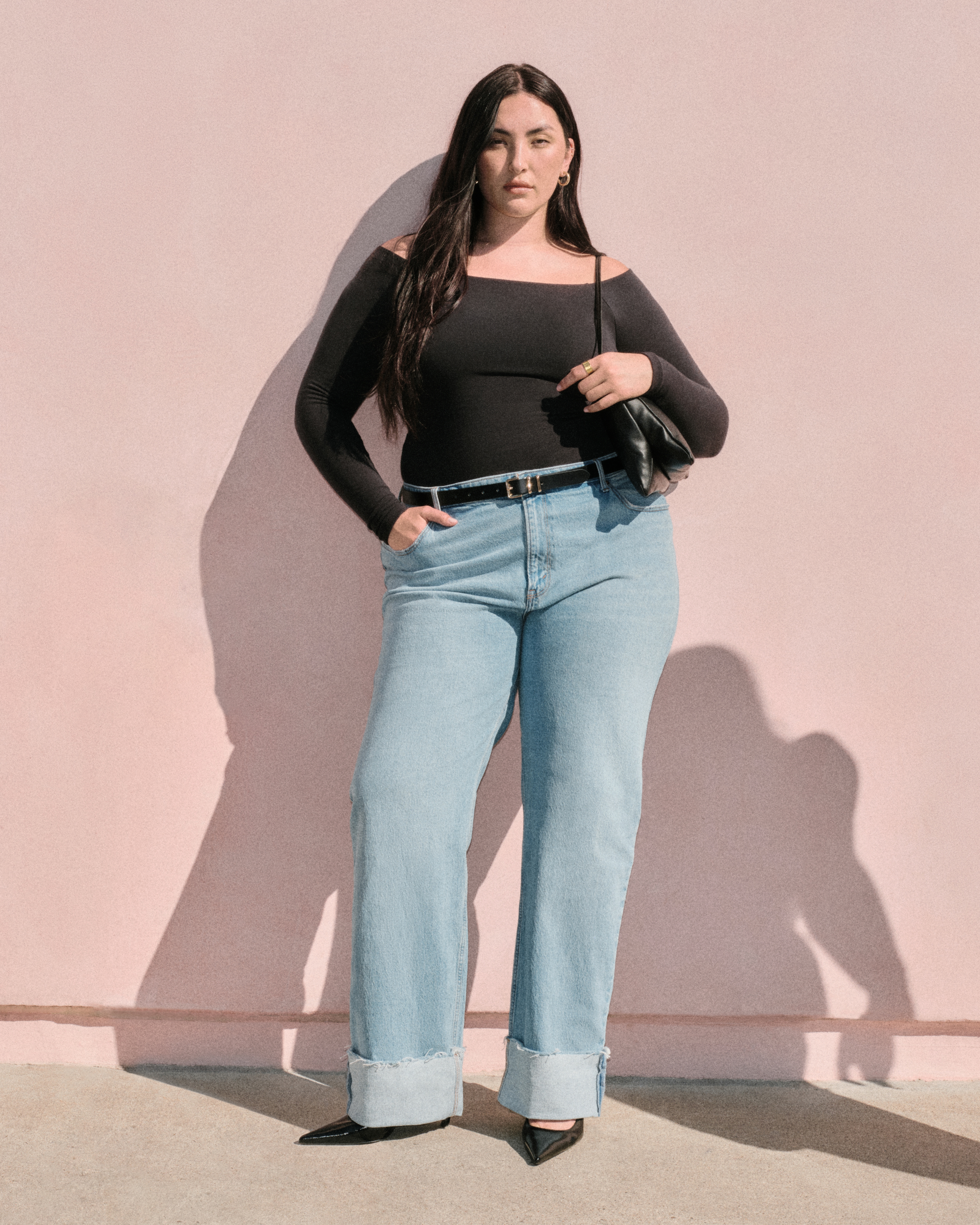 Women's Curve Love High Rise 90s Relaxed Jean | Women's Bottoms