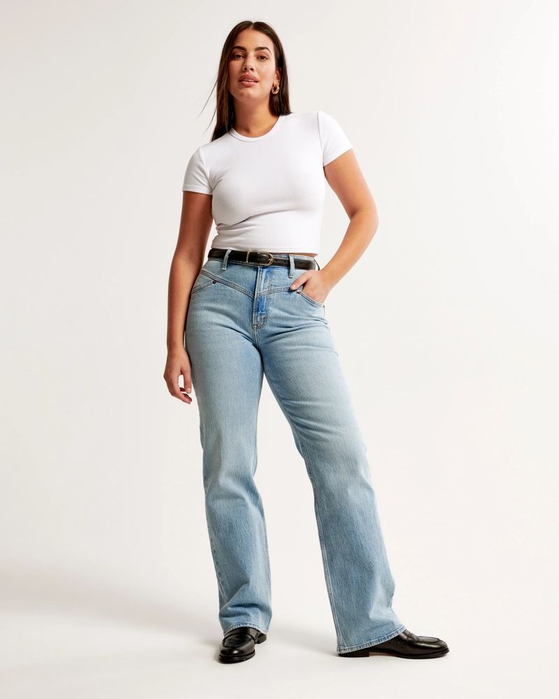 Curve Love High Rise 90s Relaxed Jean