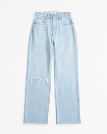Curve Love High Rise 90s Relaxed Jean from Abercrombie & Fitch - $26.97