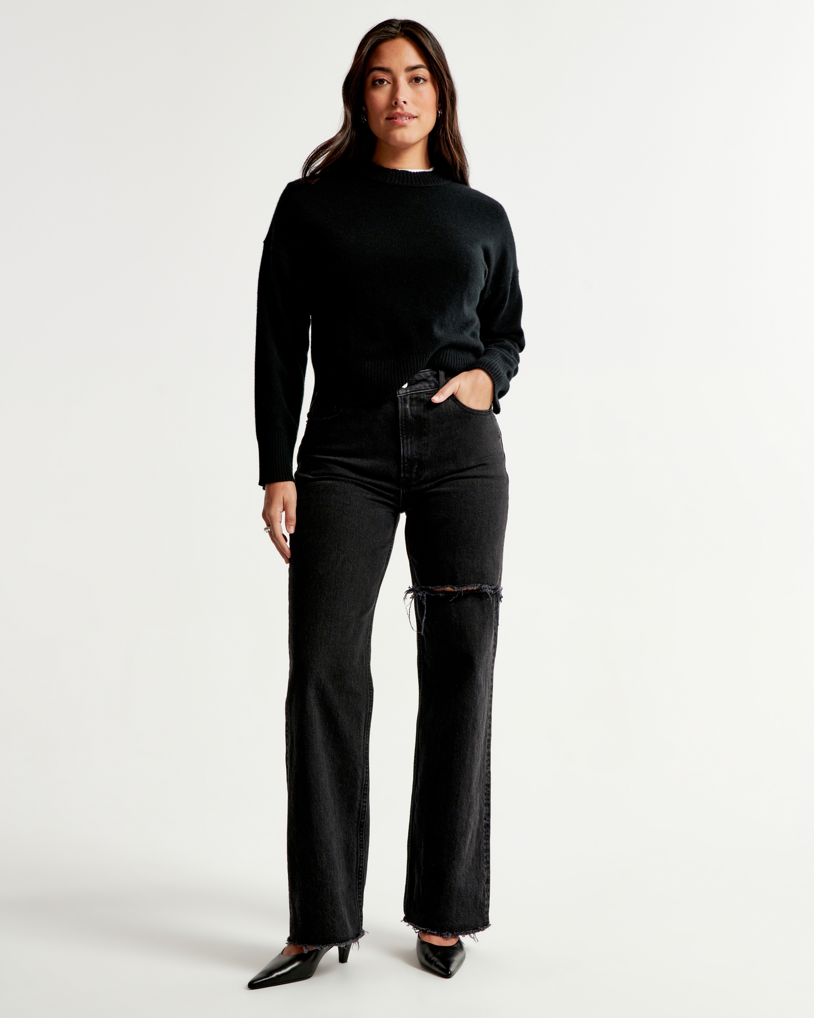 Curve Love High Rise 90s Relaxed Jean