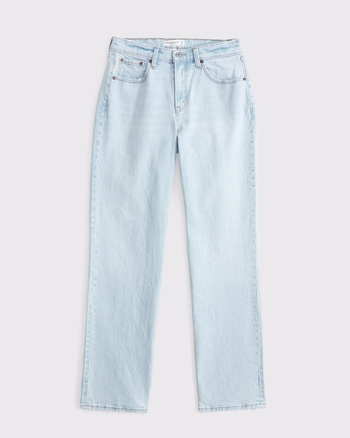 Curve Love Mid Rise 90s Straight Jean