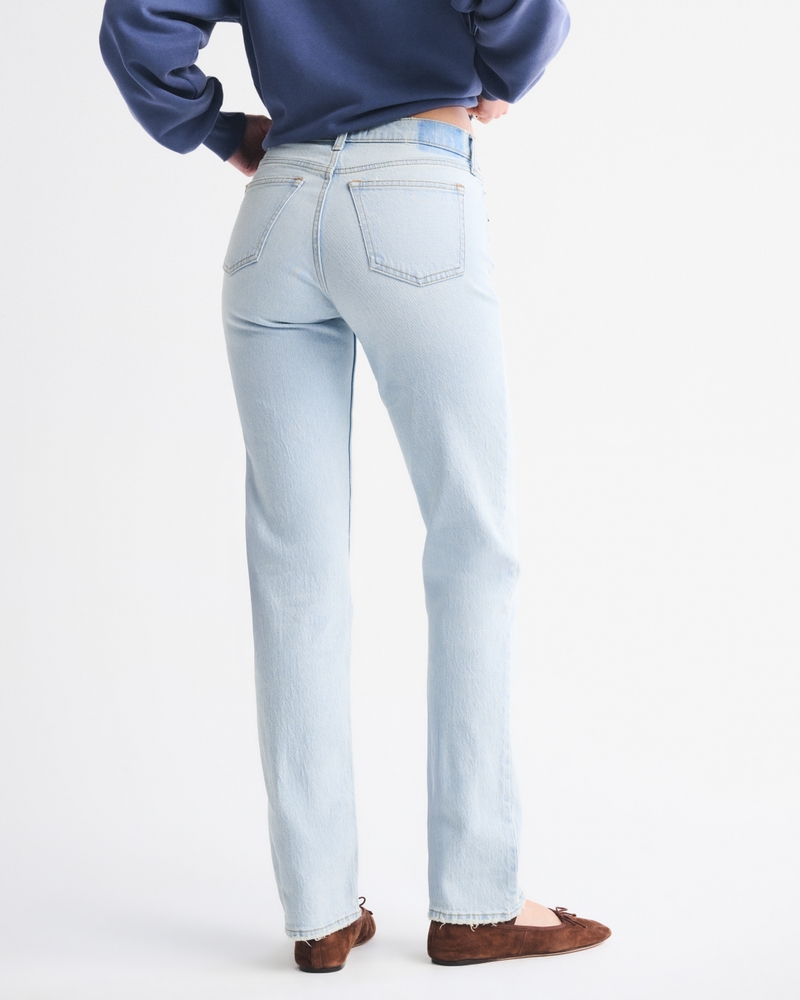 Women's Mid Rise 90s Straight Jean Women's Bottoms