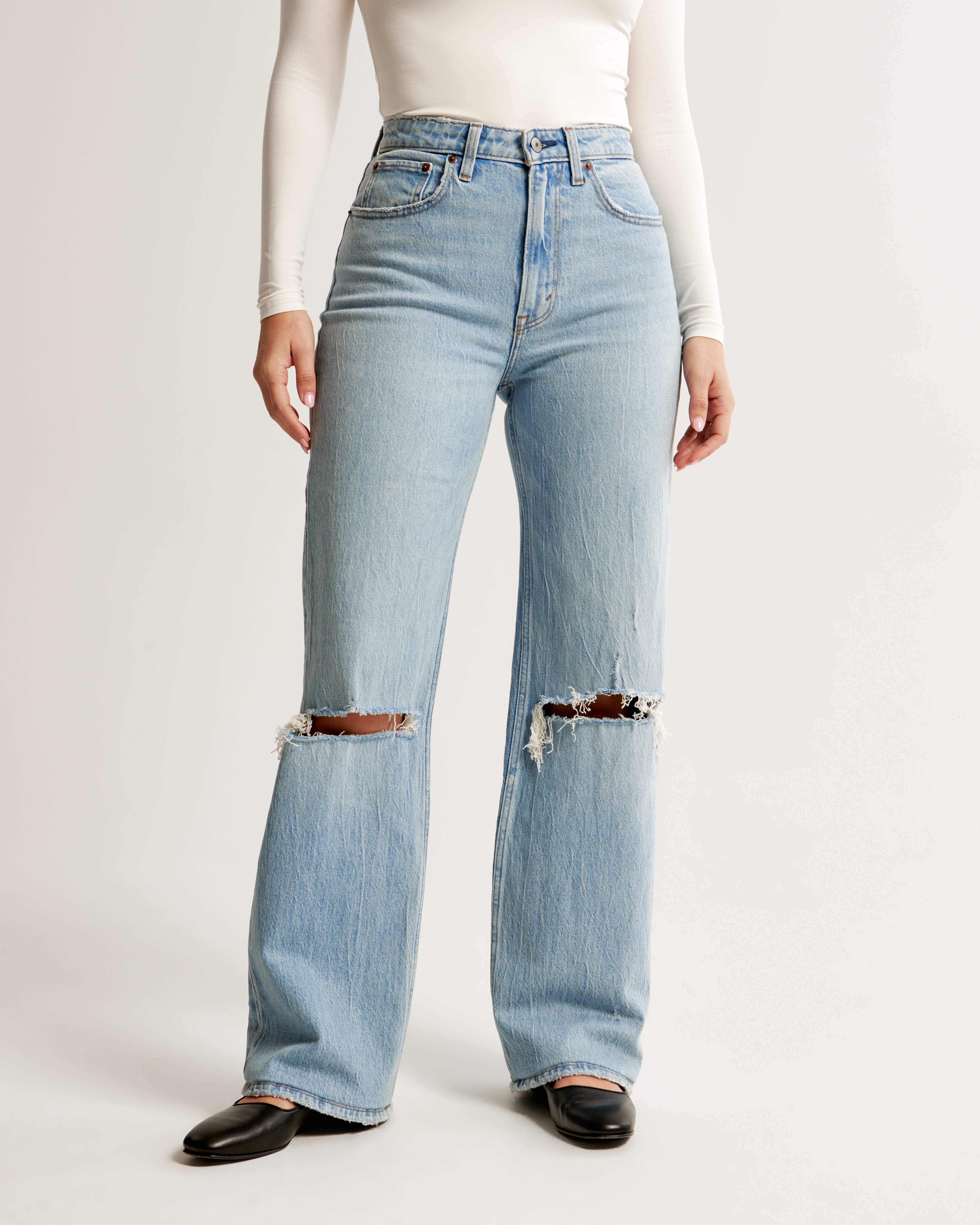 Abercrombie Curve Love High Rise 90s Relaxed newest Jean