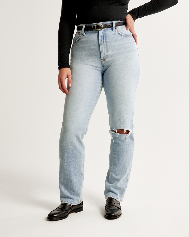 Curve Love Ultra High Rise 90s Straight Jean