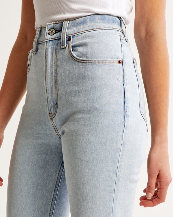 Ultra High Rise Ankle Straight Jean