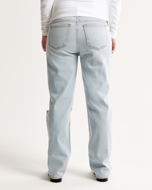 Maternity 90s Straight Jean
