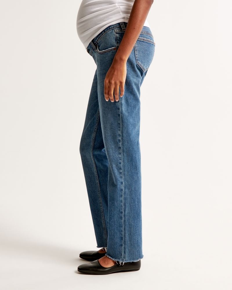 Maternity 90s Straight Jean