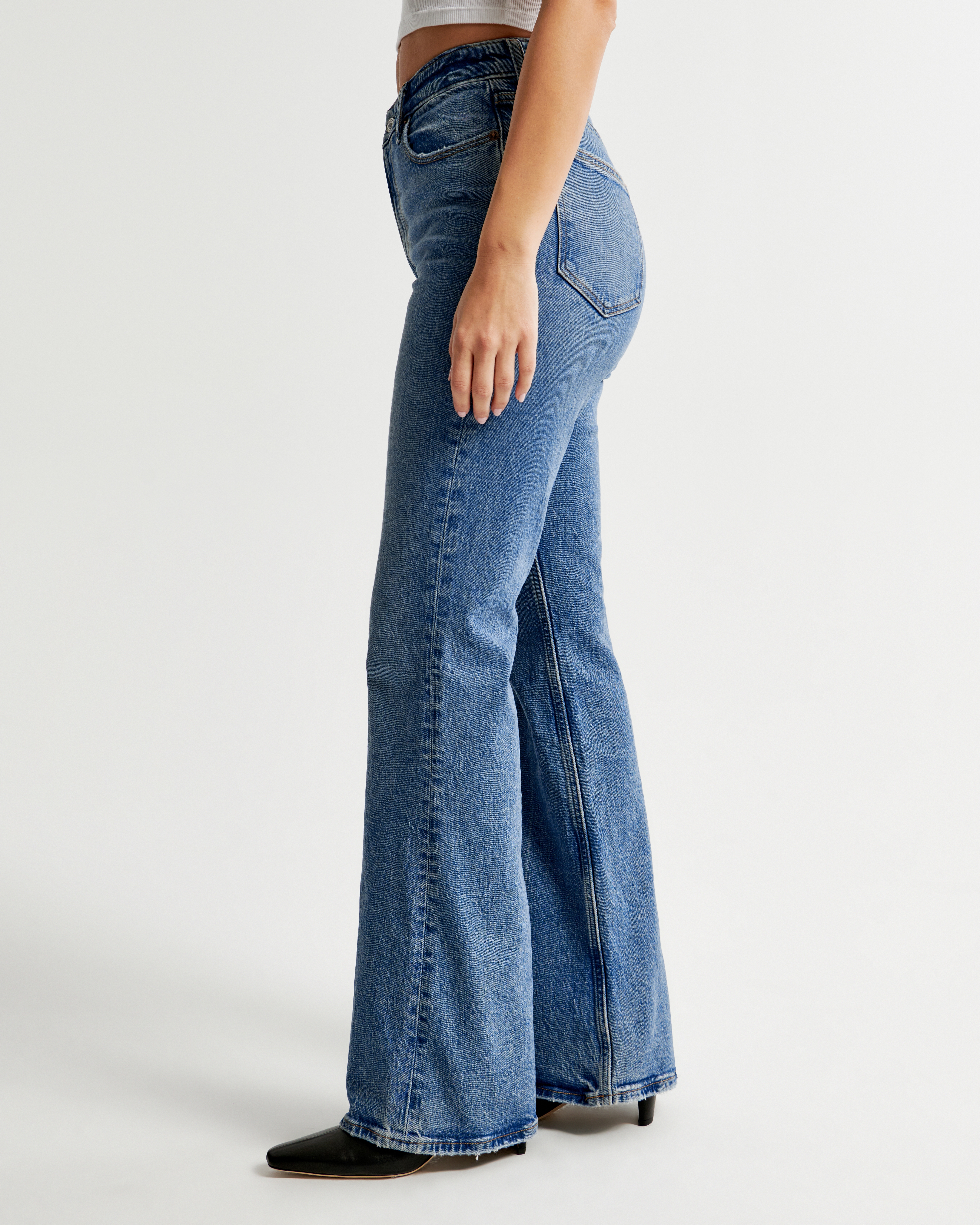 Women's Curve Love High Rise Vintage Flare Jean | Women's Bottoms