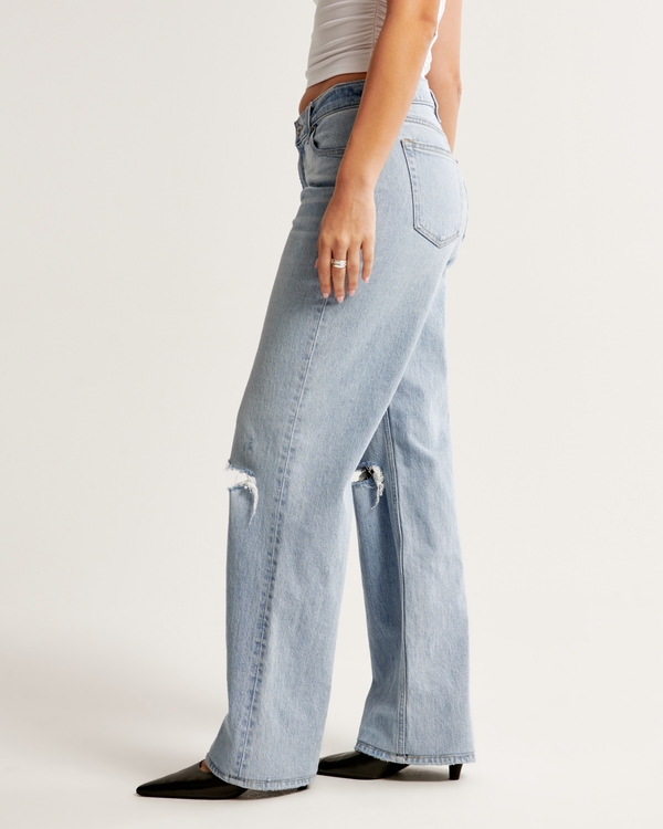 Women's Curve Love Low Rise Baggy Jean | Women's Clearance