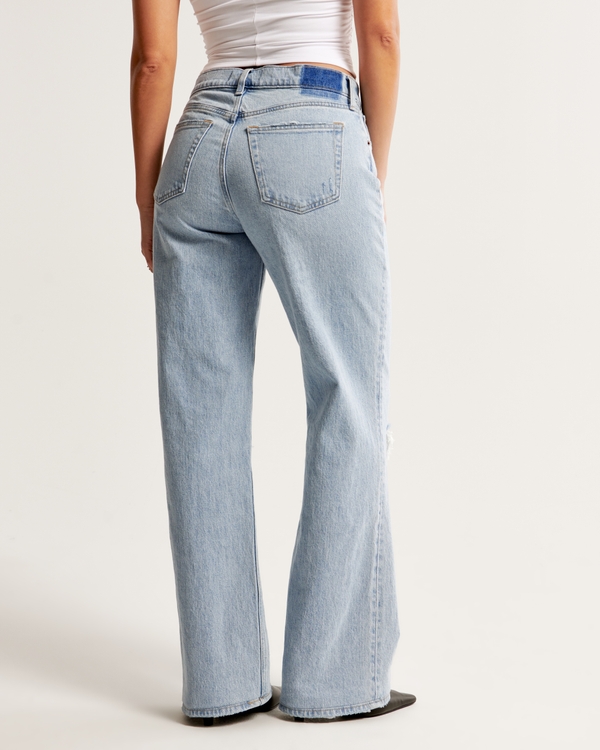 Women's Curve Love Low Rise Baggy Jean | Women's Clearance
