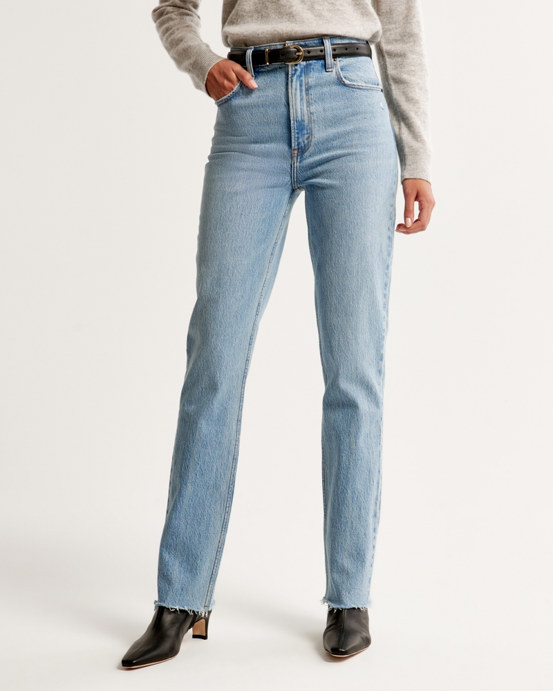 Ultra High Rise 90s Straight Jean