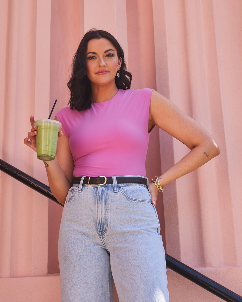 High Rise Wide Leg Jean