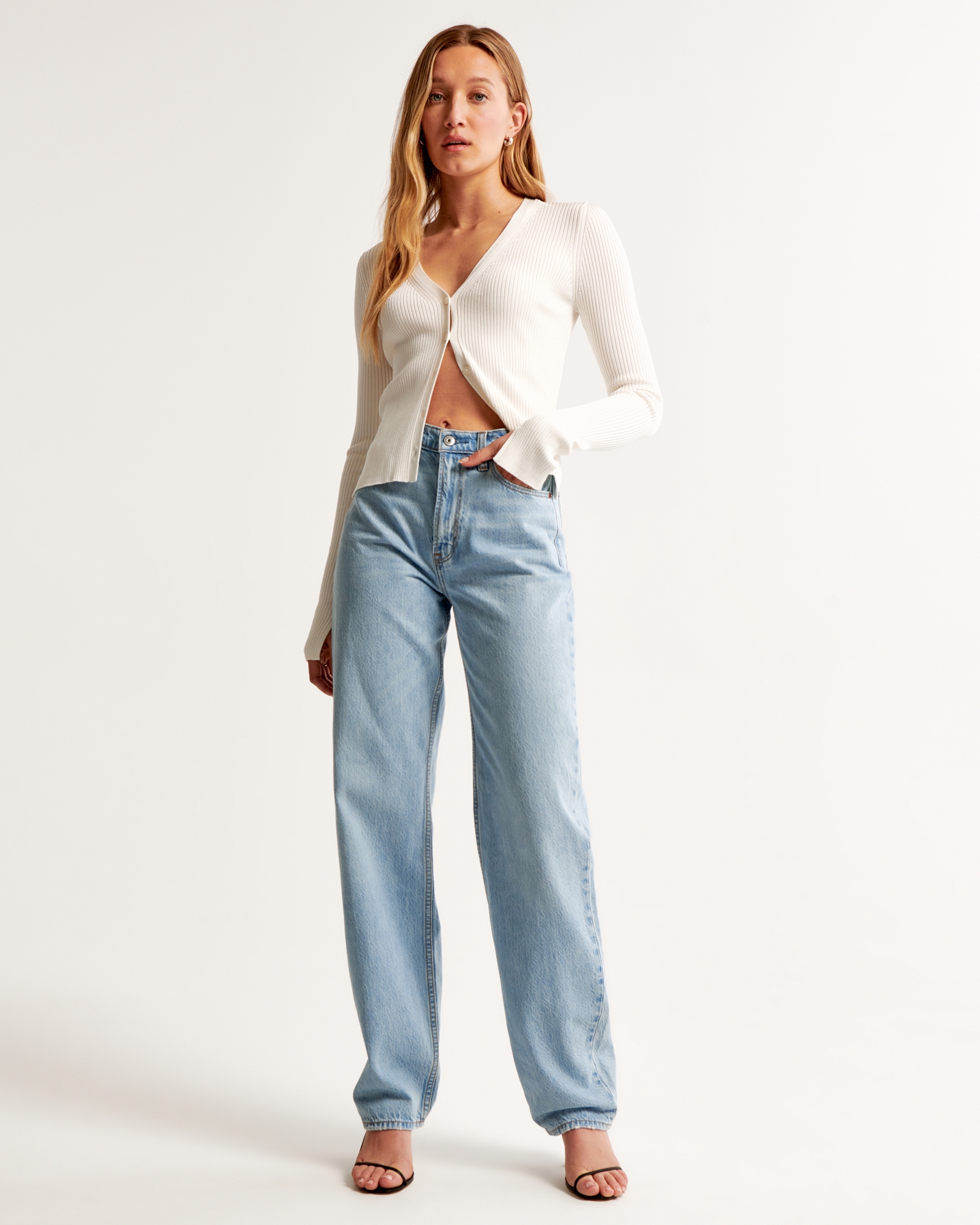 High Rise Tapered Loose Jean