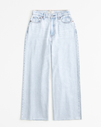Curve Love High Rise Cropped Wide Leg Jean