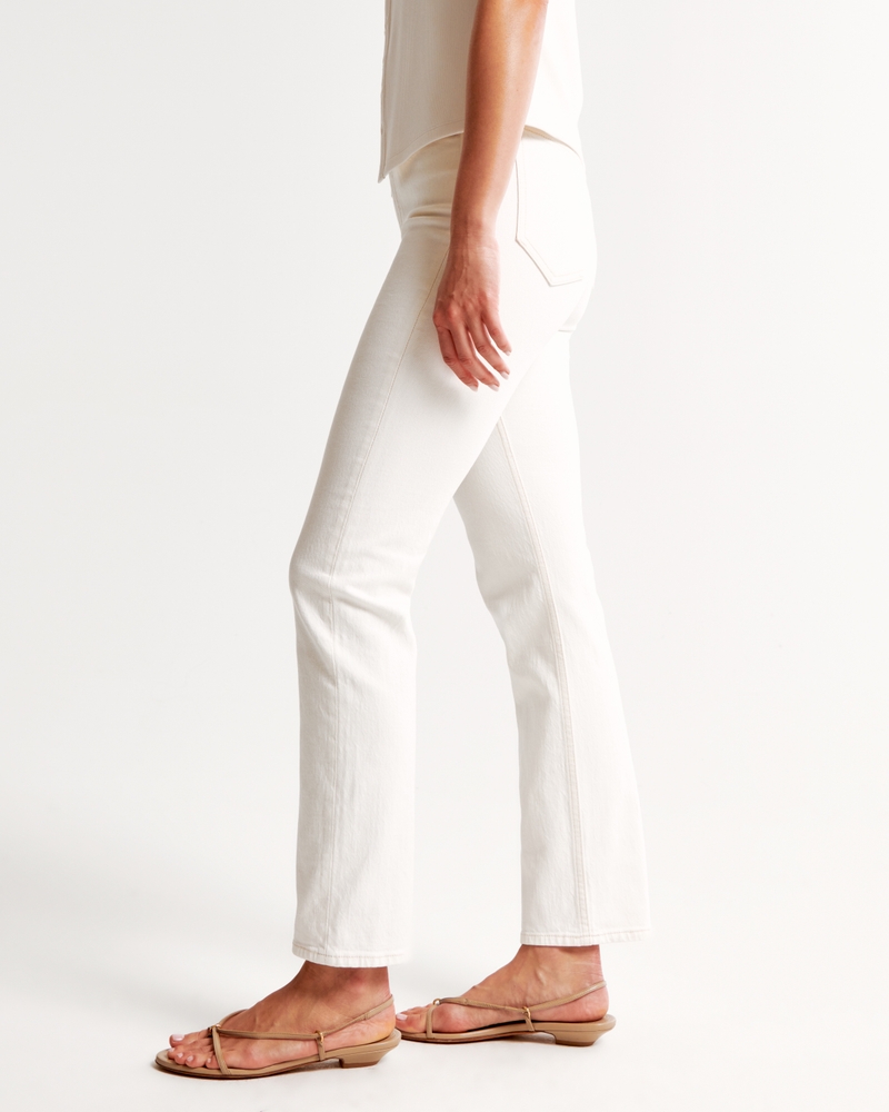Ultra High Rise Ankle Straight Jean