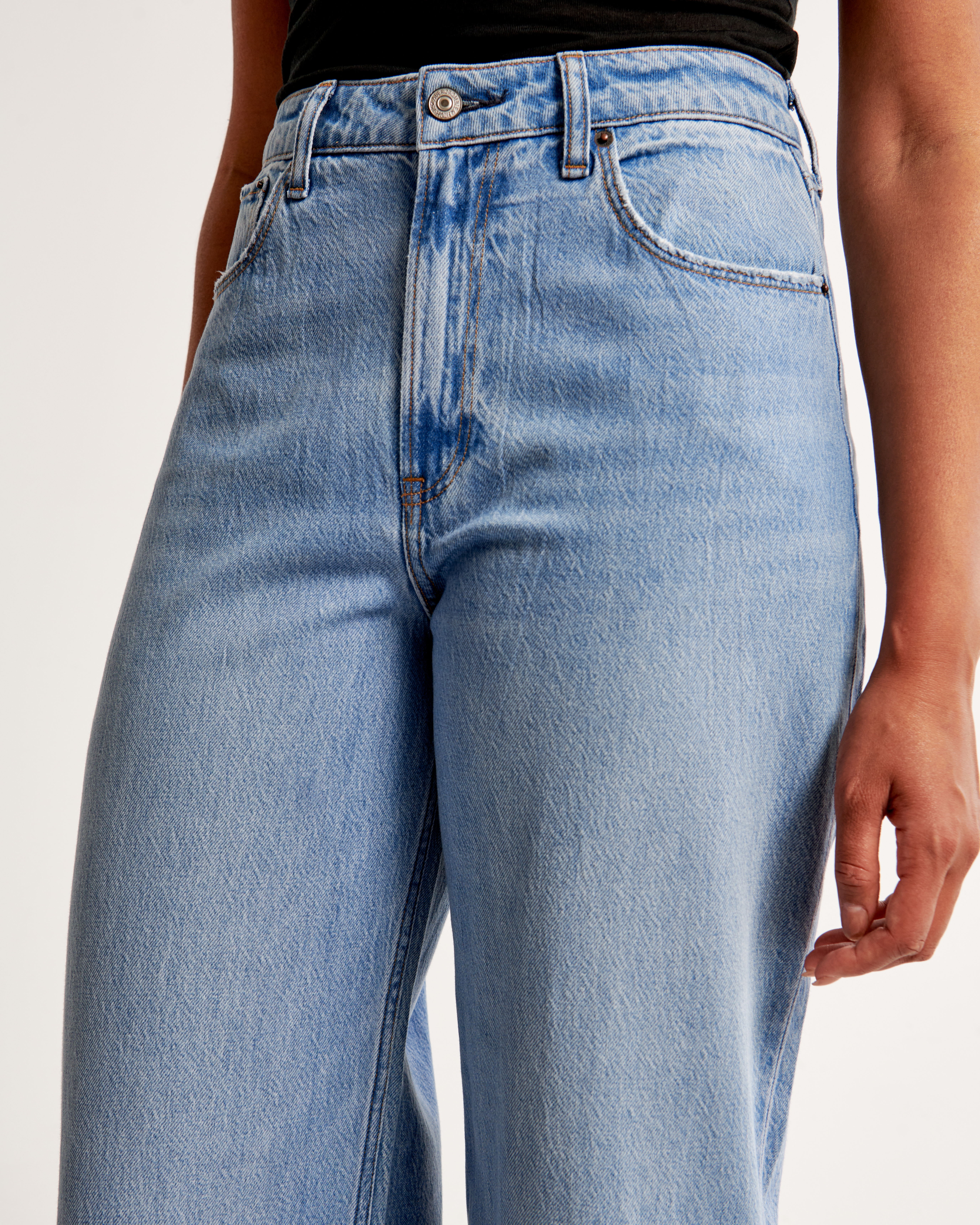 【Raucohouse】Nova curved wide denim pants Nova curved wide denim pants - Raucohouse | 60% - Asian