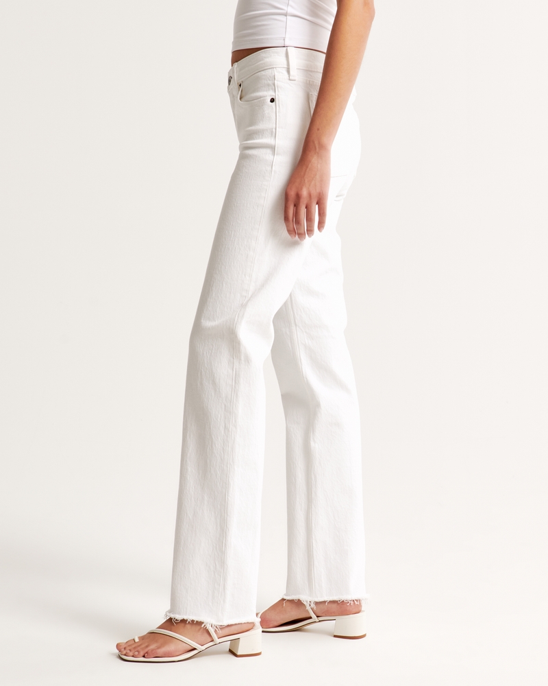 Mid Rise 90s Straight Jean