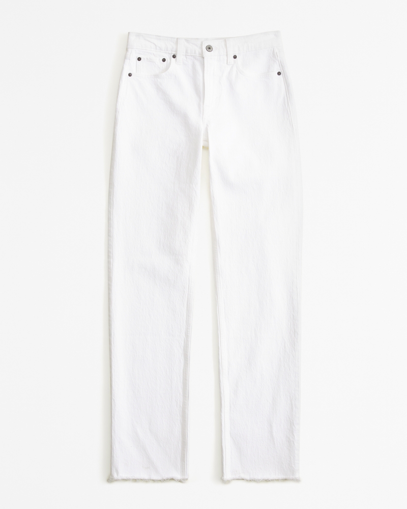 Women's Mid Rise 90s Straight Jean | Women's Clearance | Abercrombie.com