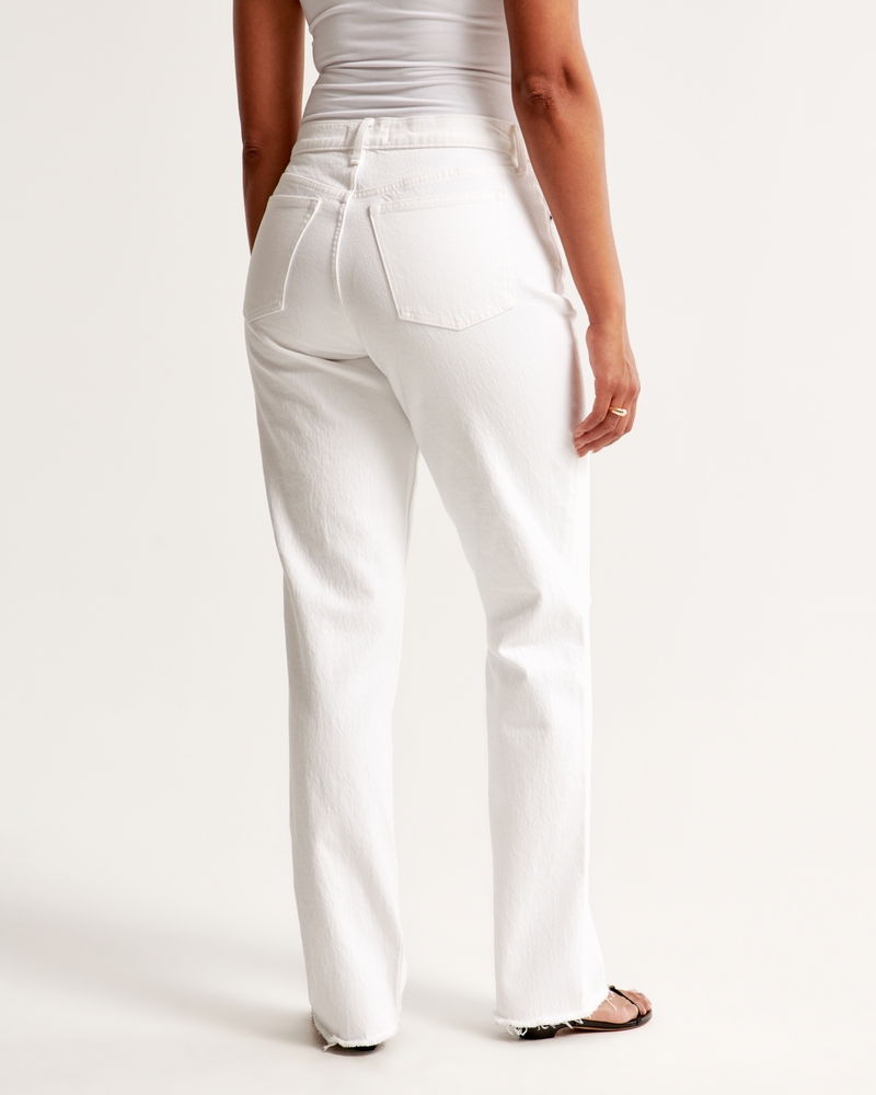 Curve Love Mid Rise 90s Straight Jean