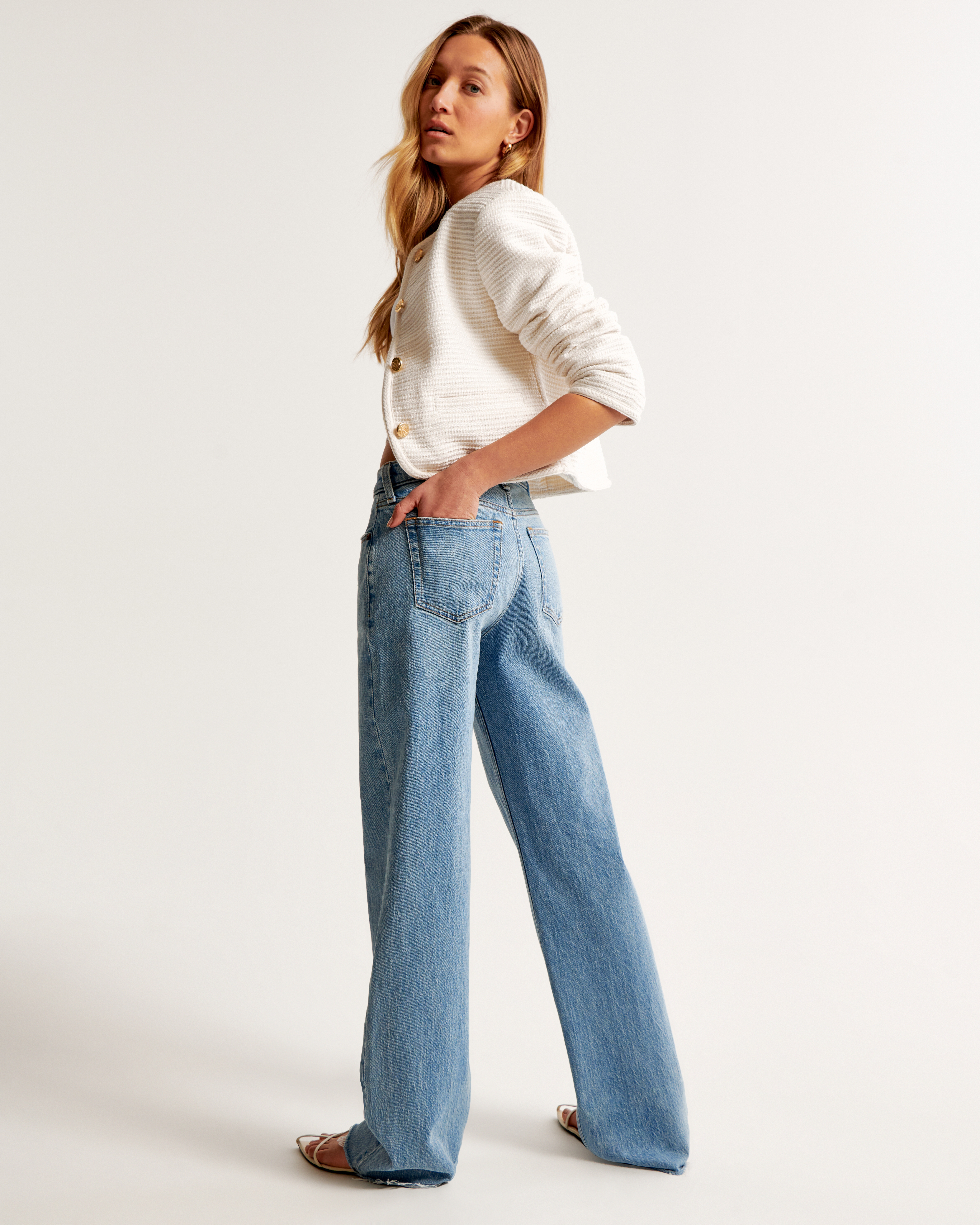 Abercrombie & Fitch Low Rise Baggy Jean