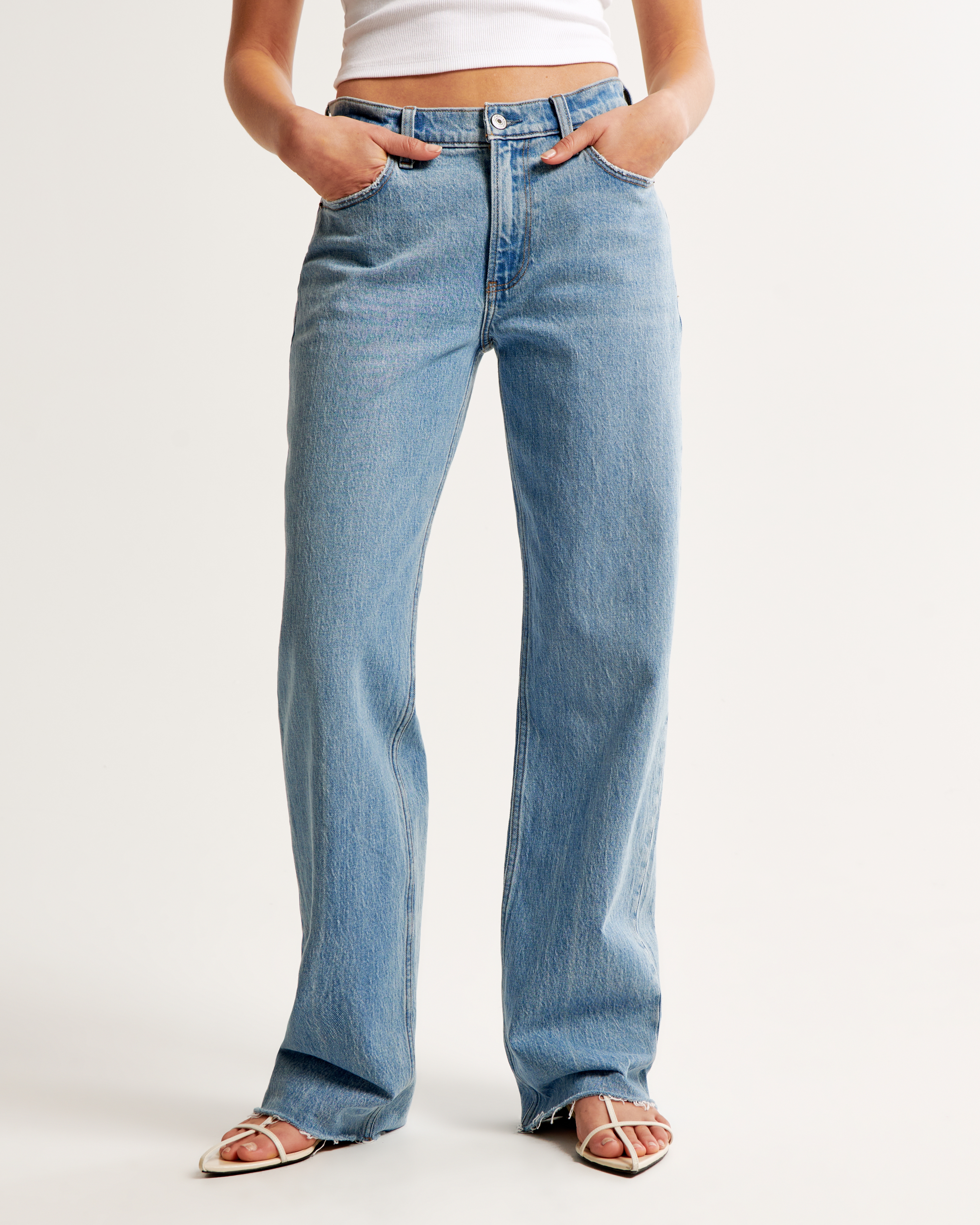 Abercrombie & Fitch Low Rise Baggy Jean