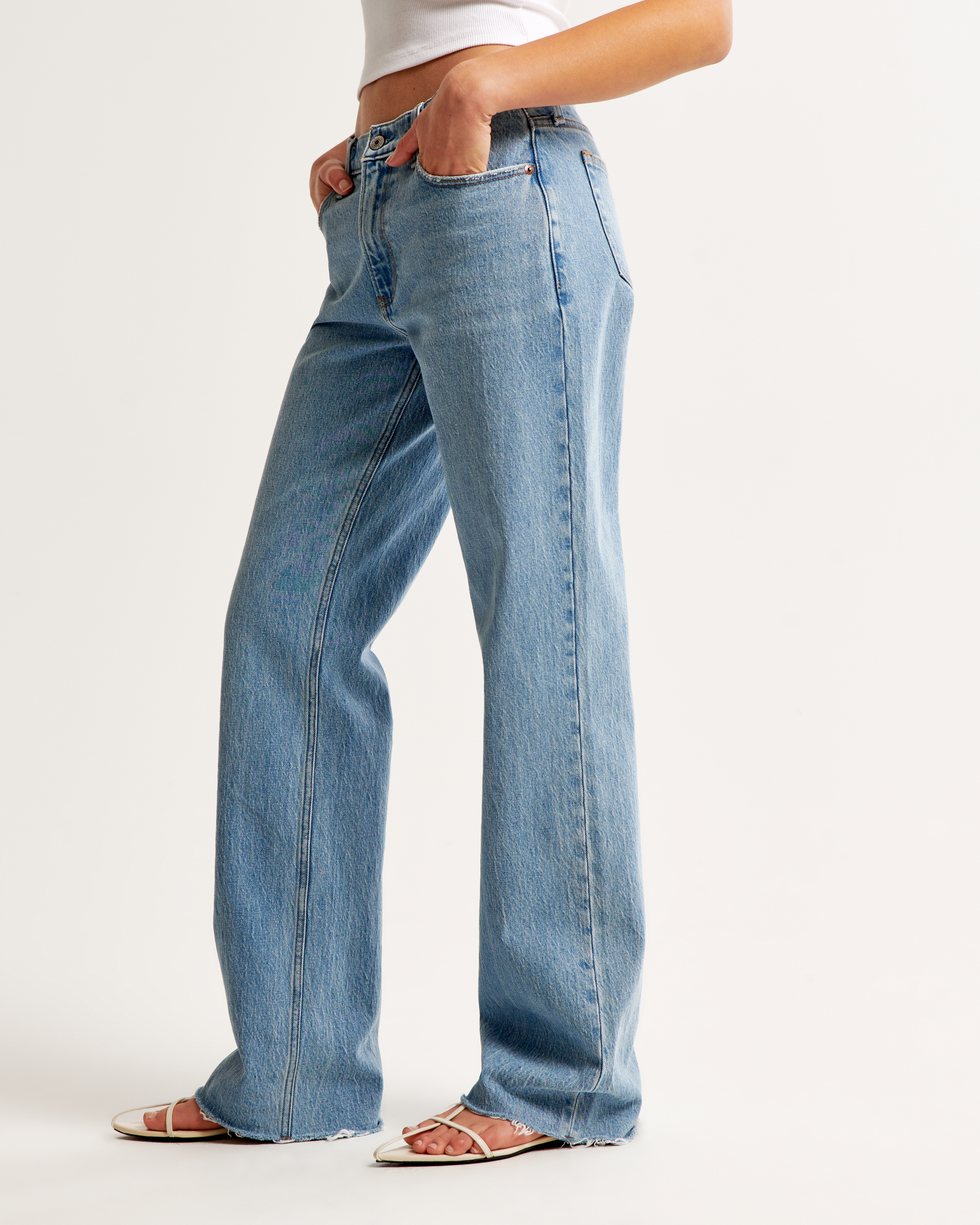 Abercrombie & Fitch Low Rise Baggy Jean