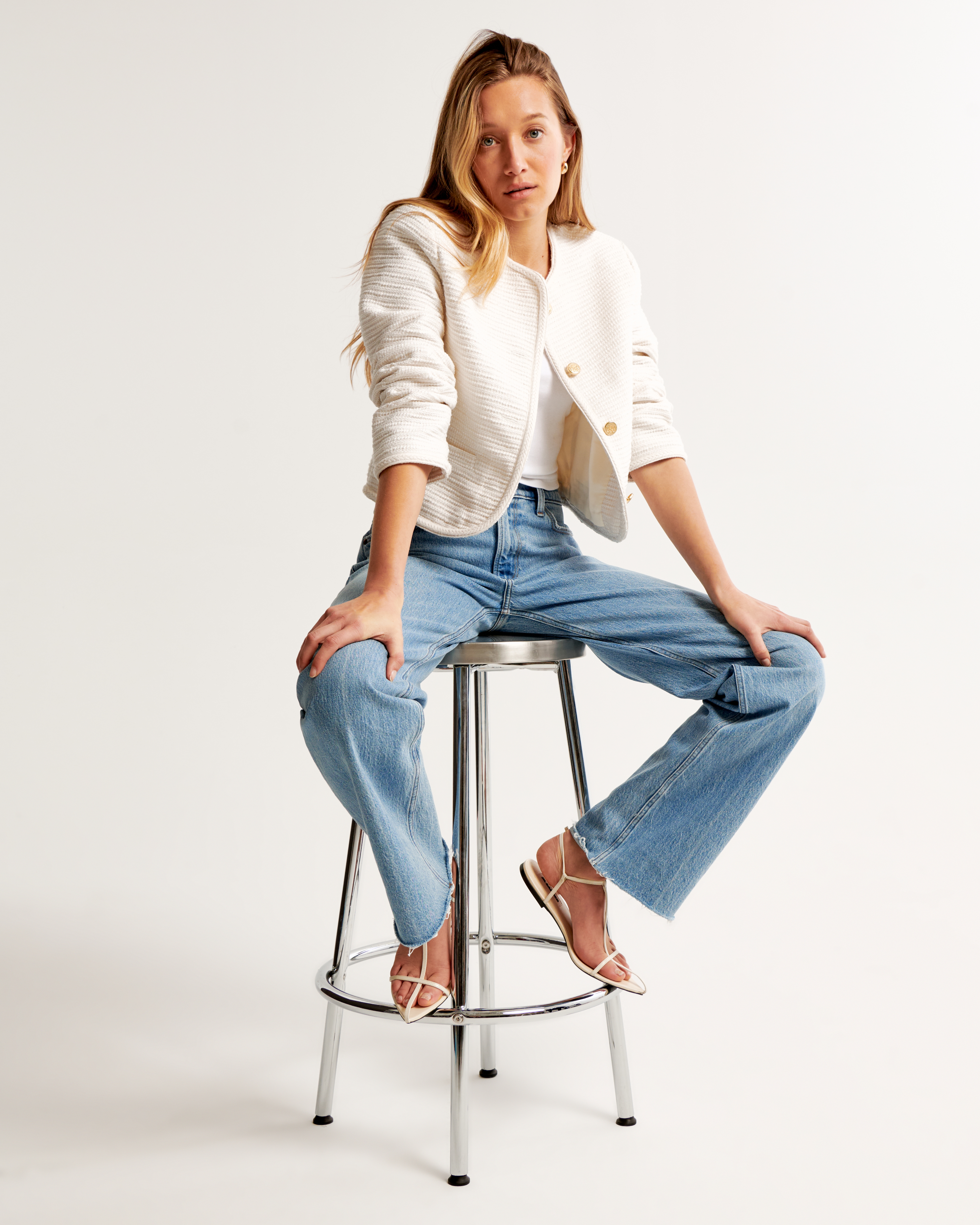 Abercrombie & Fitch Low Rise Baggy Jean