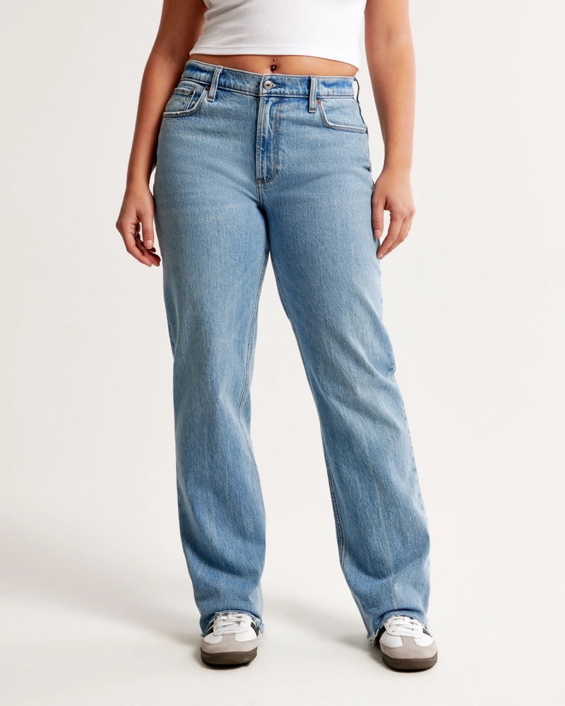 Curve Love Low Rise Baggy Jean