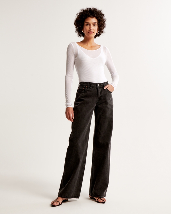 Women's Black Jeans  Abercrombie & Fitch