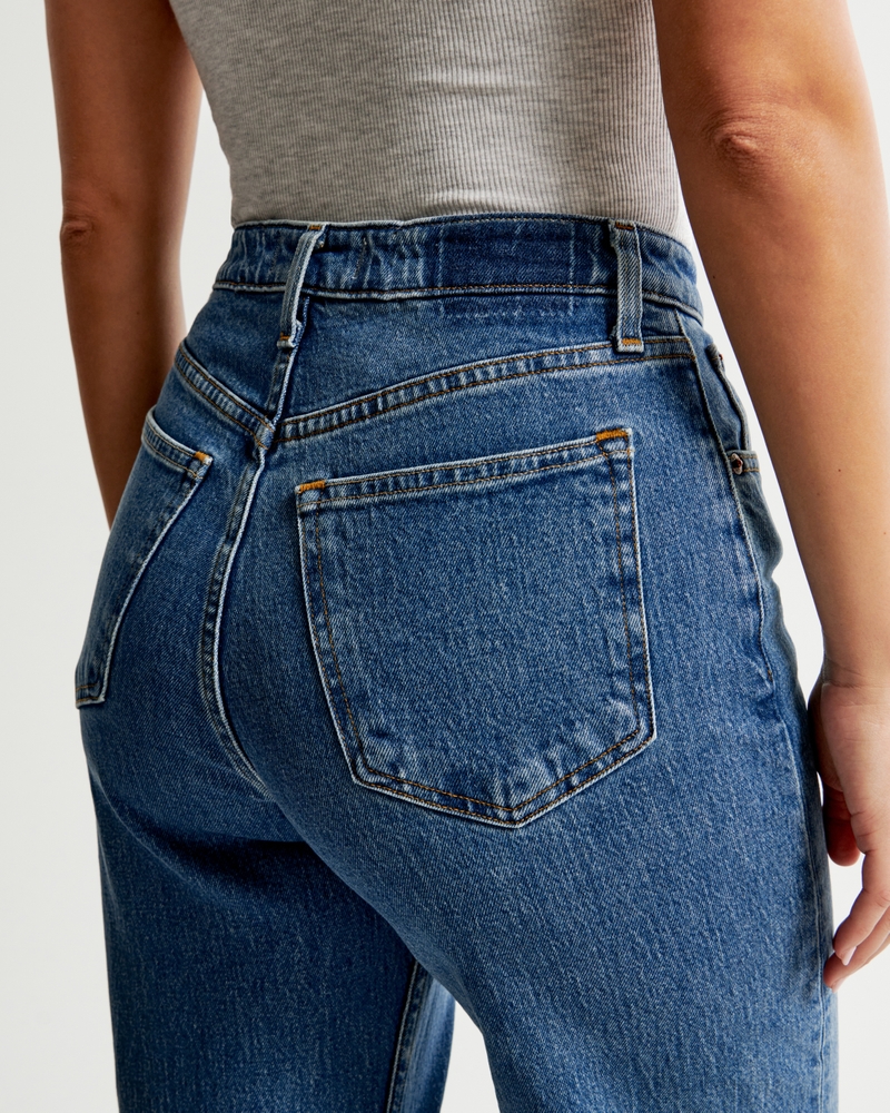 Mujer Jeans holgados Curve Love de tiro alto noventeros, Mujer Liquidación