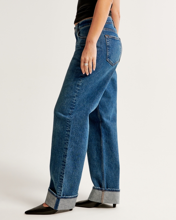 Women's Curve Love Low Rise Baggy Jean | Women's Clearance