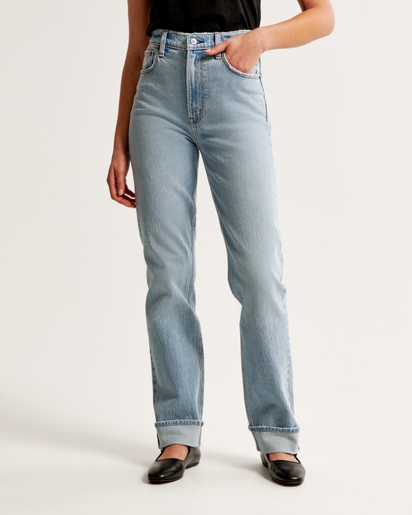 Ultra High Rise 90s Straight Jean