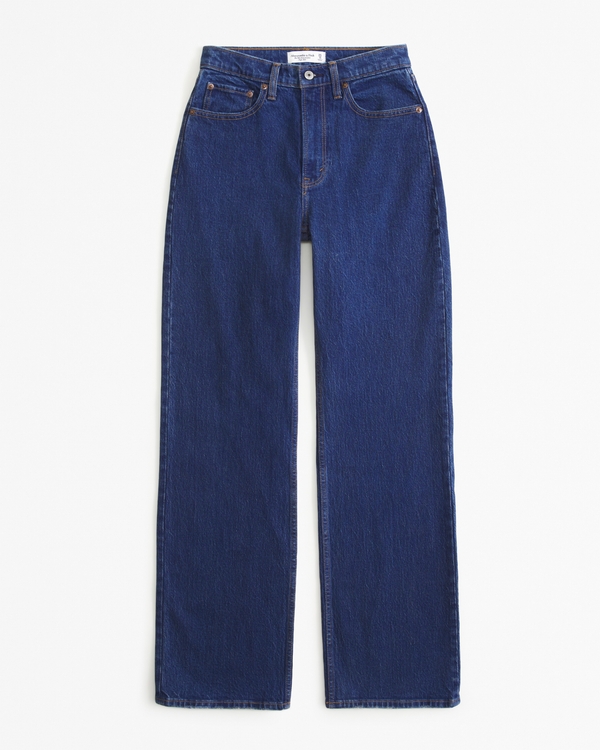 Women's Curve Love High Rise 90s Relaxed Jean | Women's | Abercrombie.com