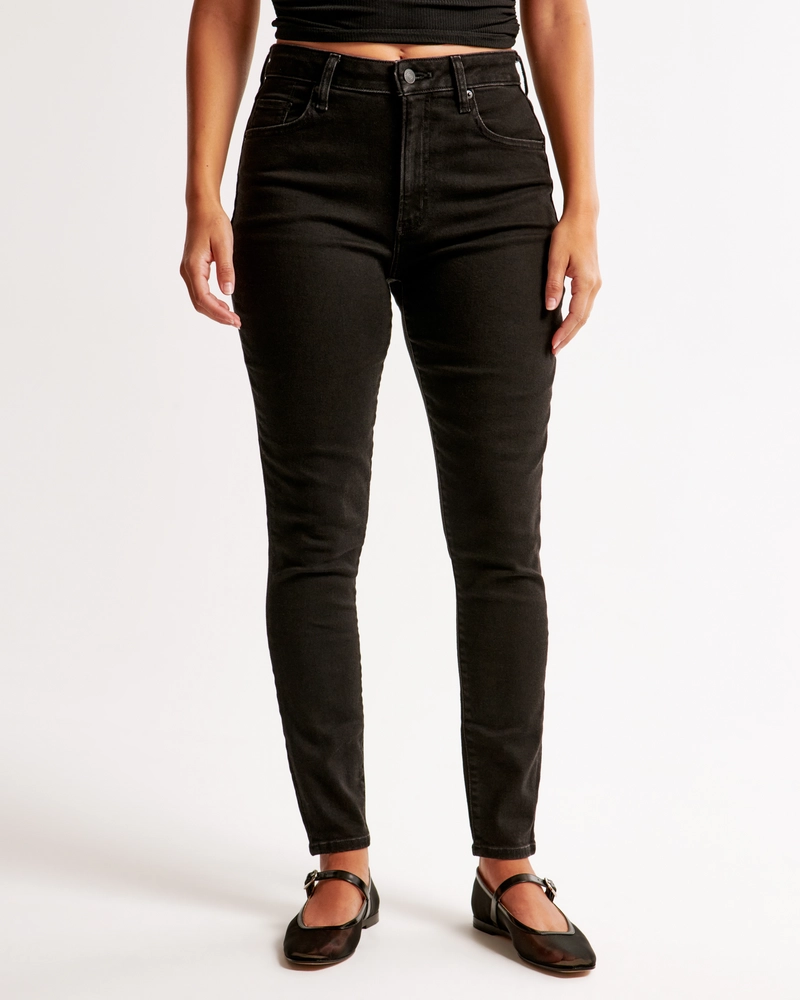 Curve Love High Rise Super Skinny Ankle Jean