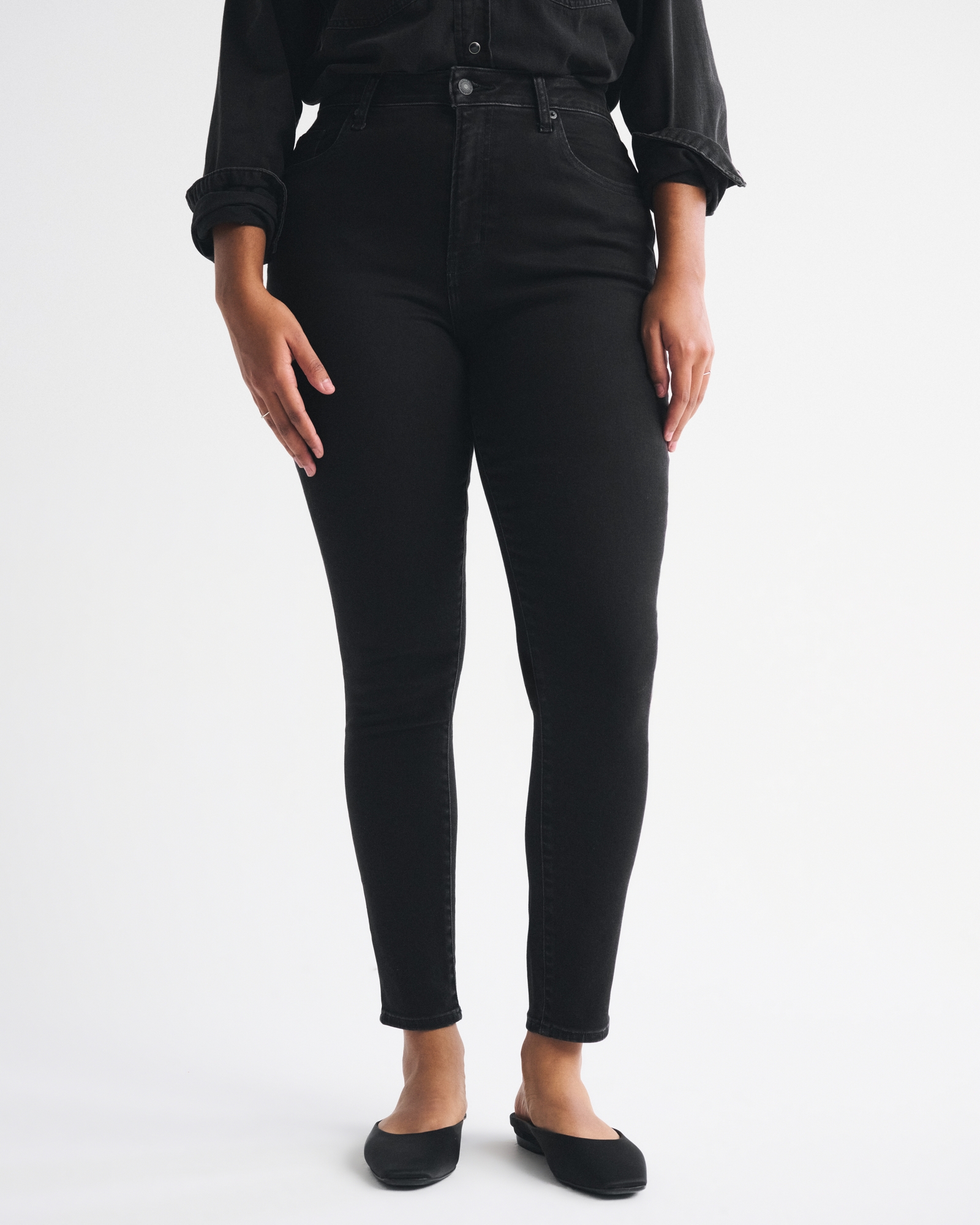 Curve Love High Rise Super Skinny Ankle Jean