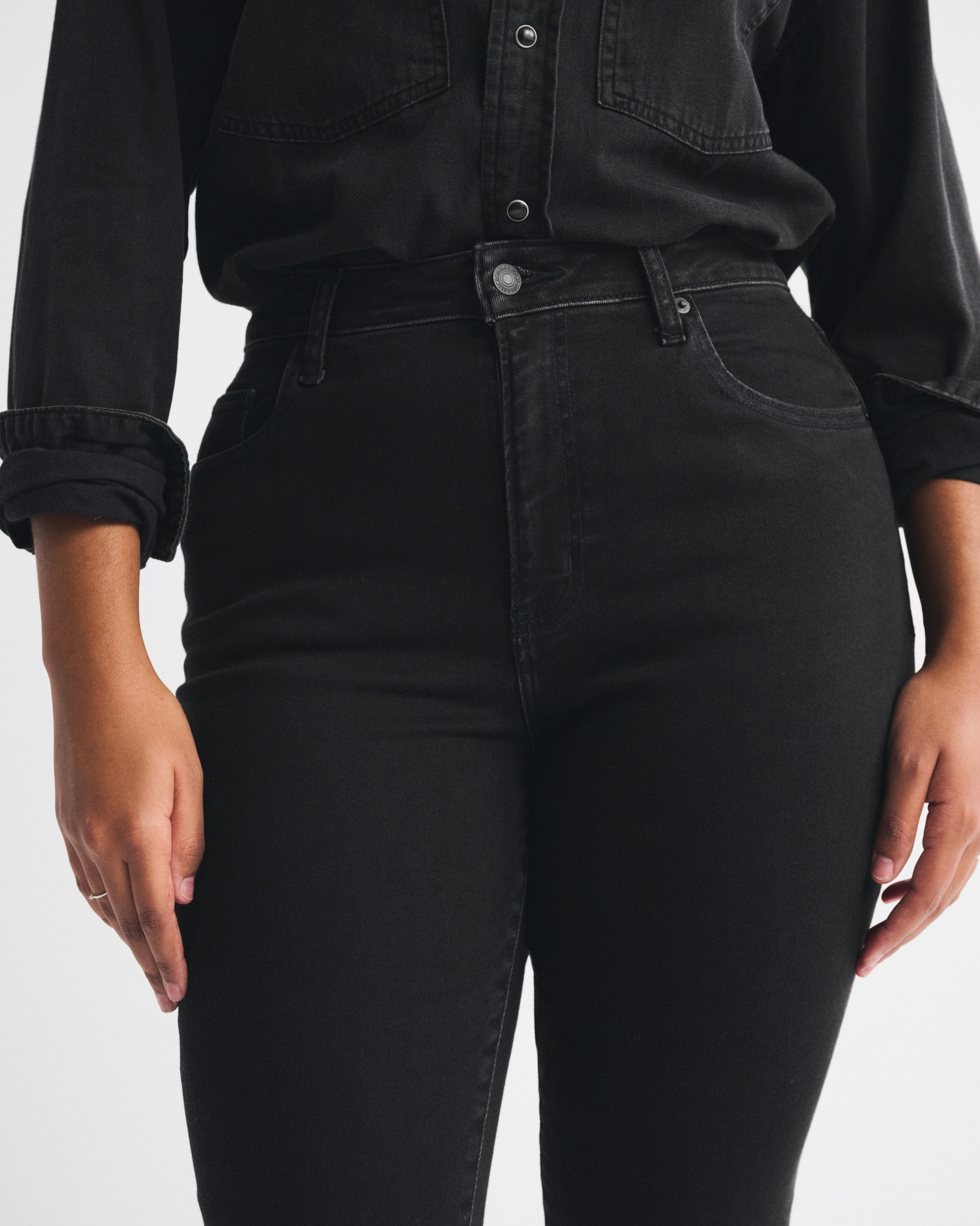 Curve Love High Rise Super Skinny Ankle Jean