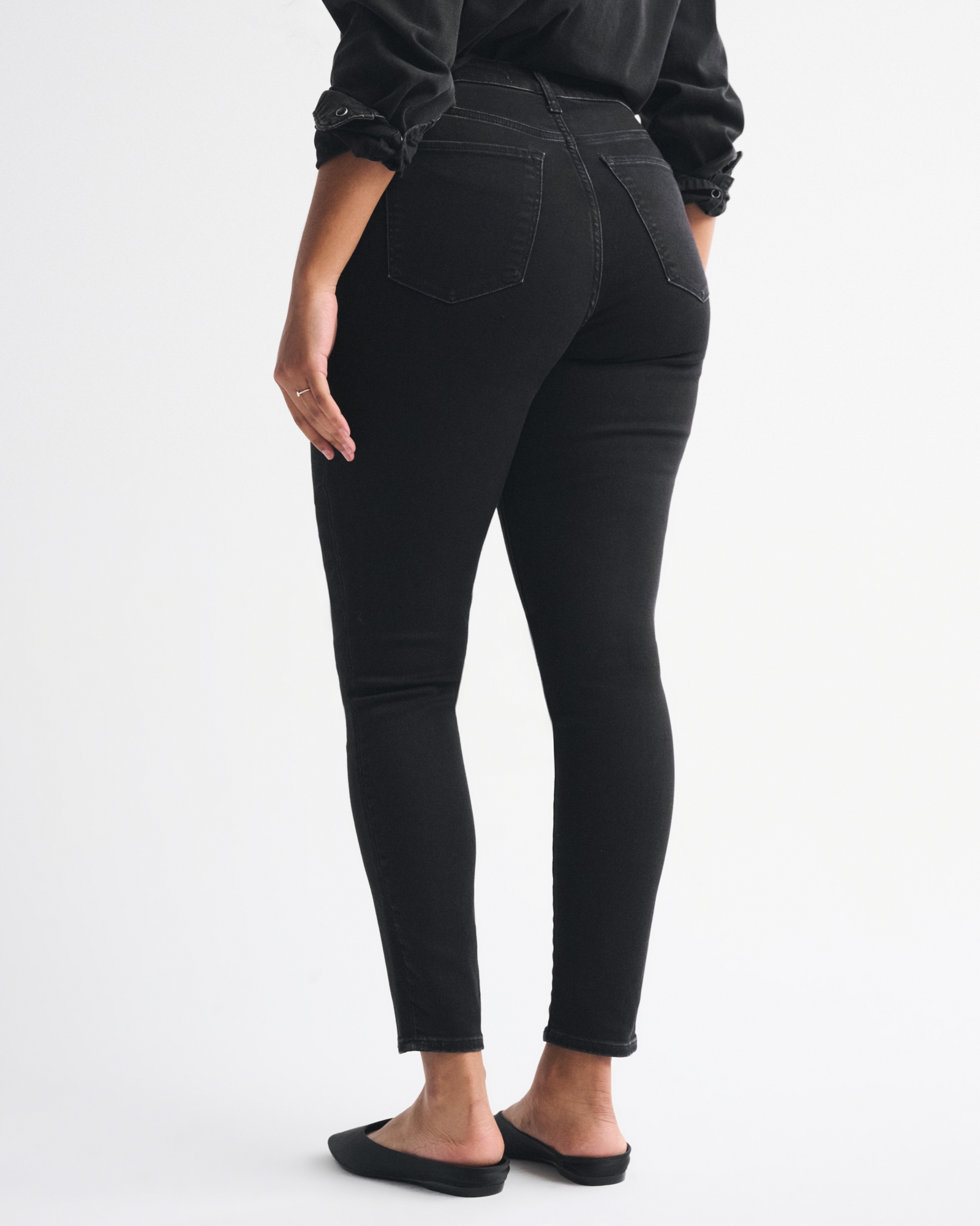 Curve Love High Rise Super Skinny Ankle Jean