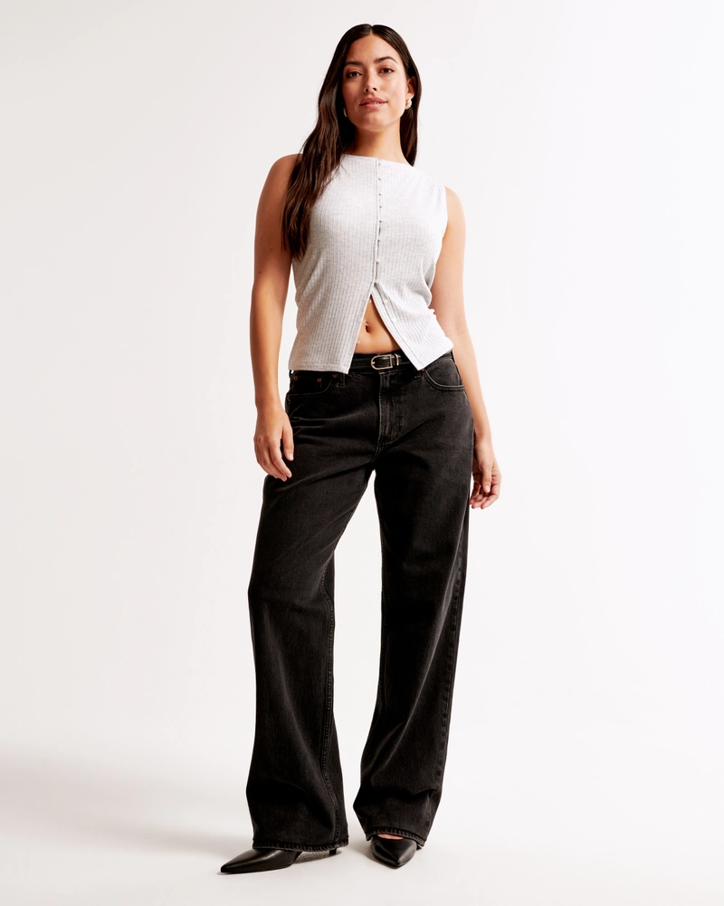 Curve Love Low Rise Baggy Jean