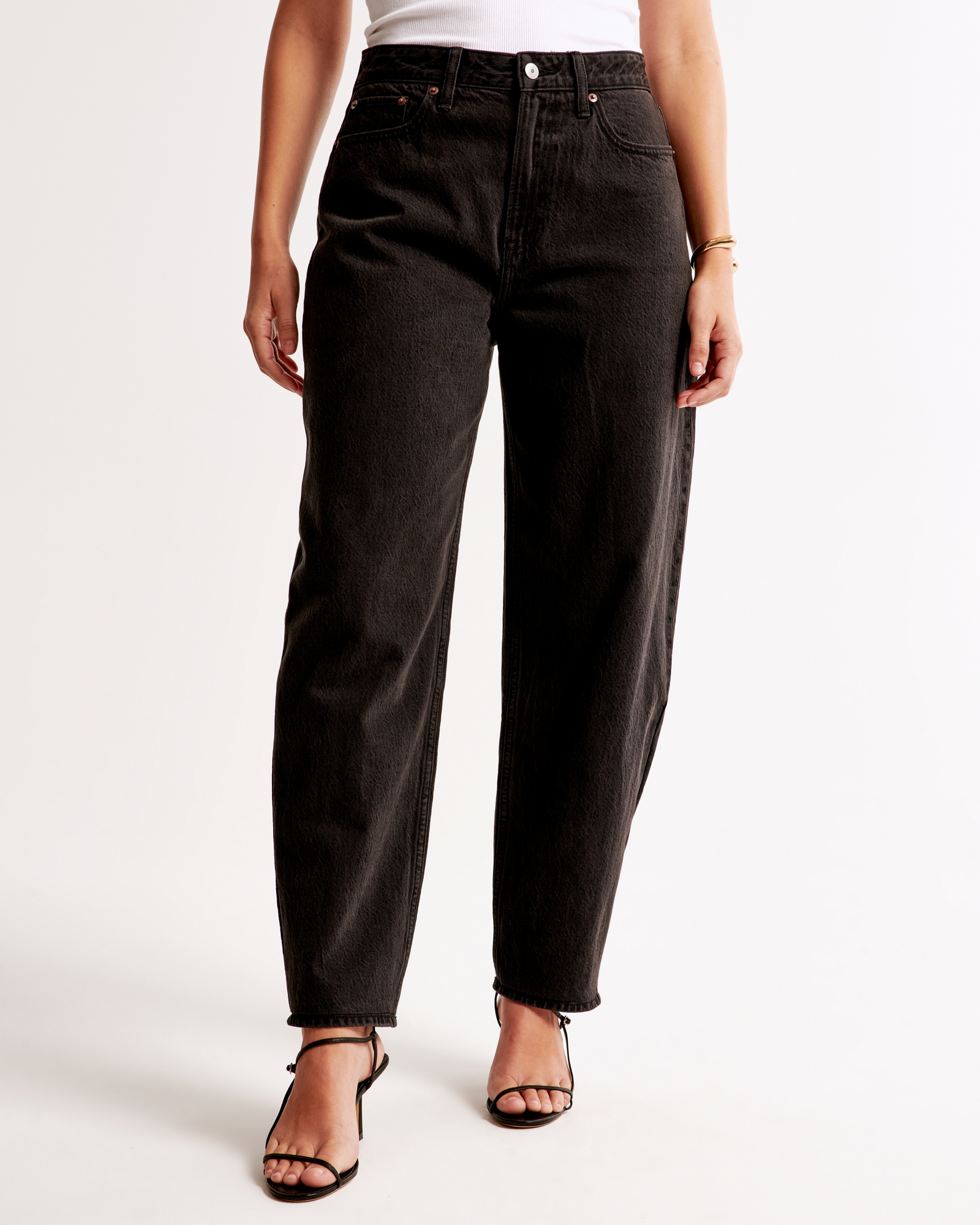 Curve Love High Rise Tapered Loose Jean