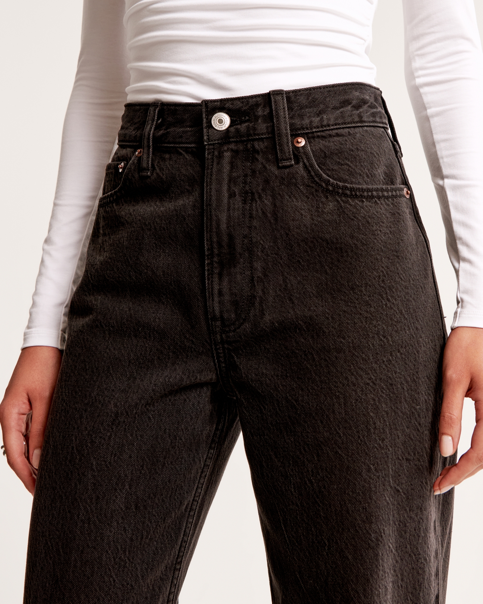 High Rise Tapered Loose Jean