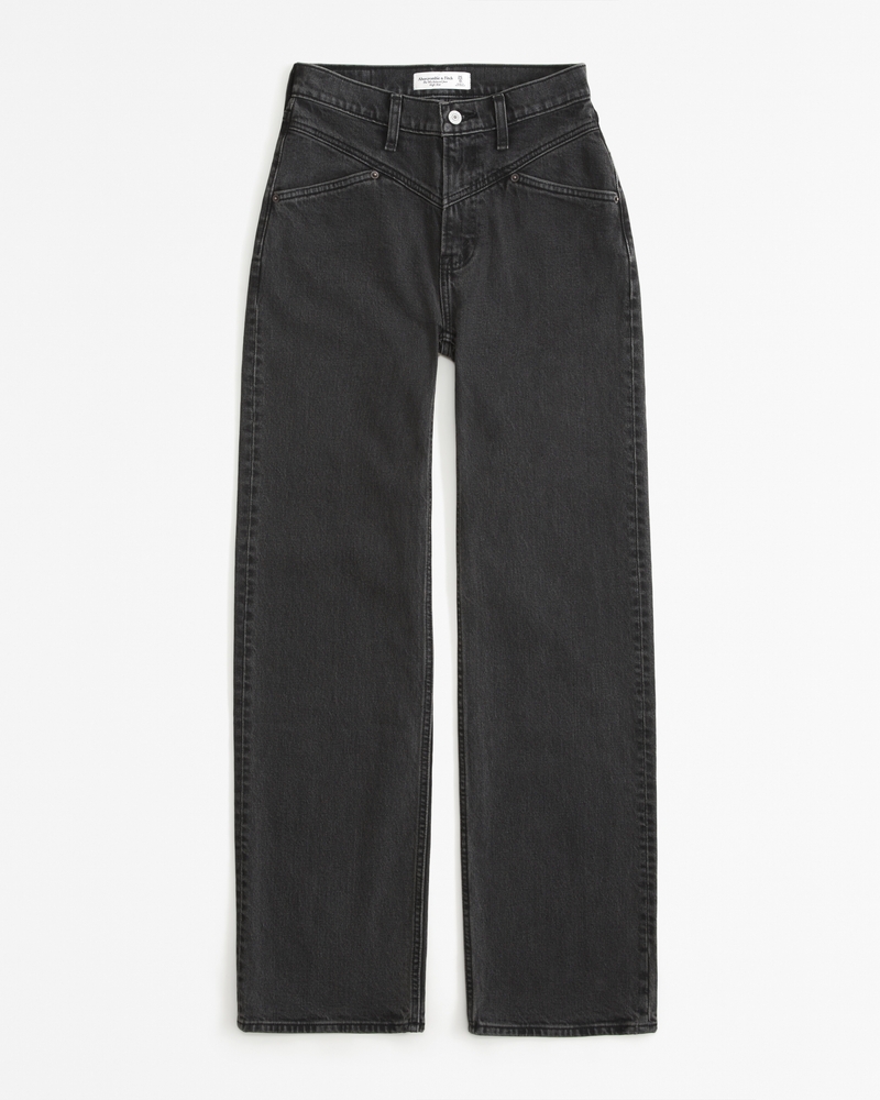 Women's High Rise 90s Relaxed Jean | Women's Bottoms | Abercrombie.com