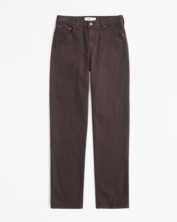 Mid Rise 90s Straight Jean from Abercrombie & Fitch - $44.97