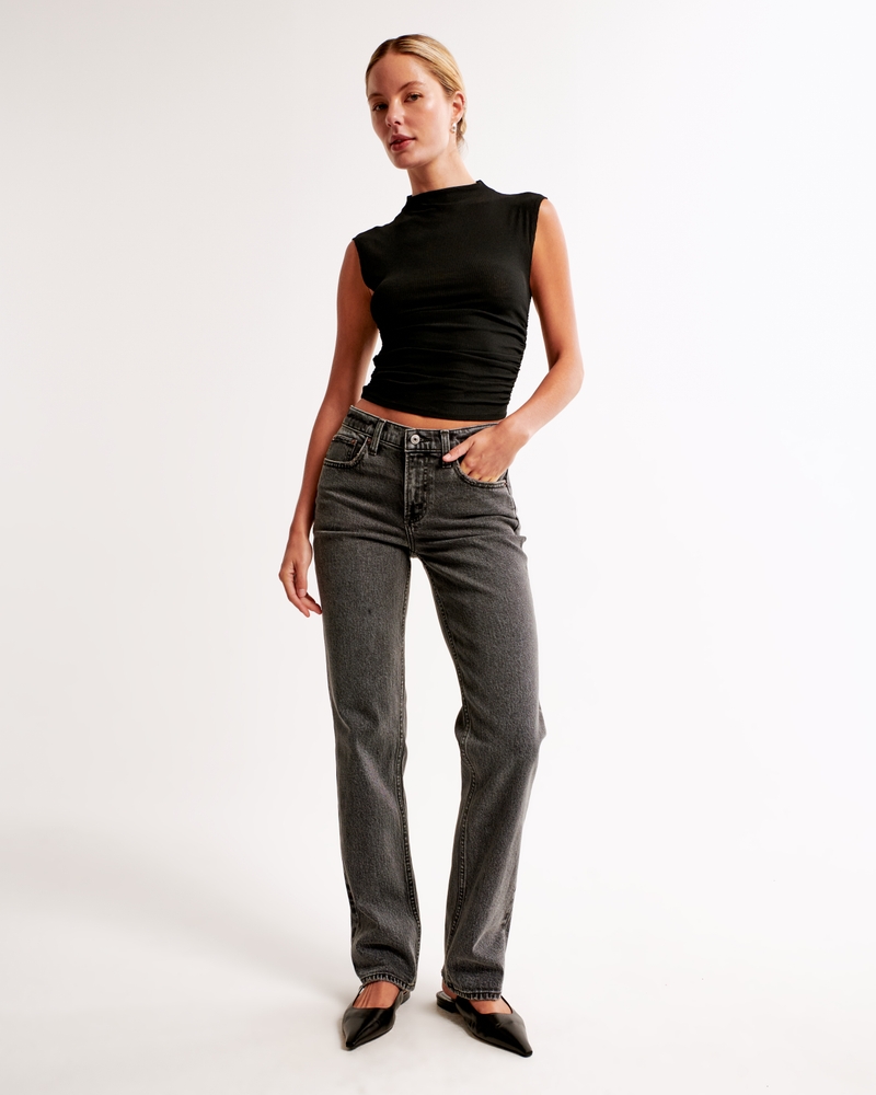 Abercrombie Jeans Pantalones De Los 90 Mujeres Mujer Jeans Recto - Main Image