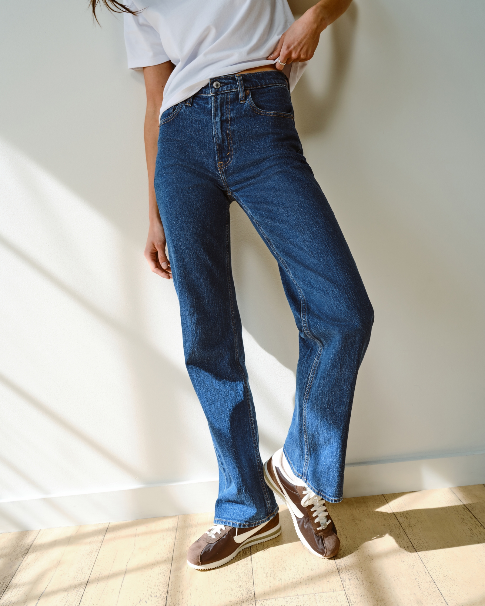 High Rise 90s Relaxed Bandana Jean